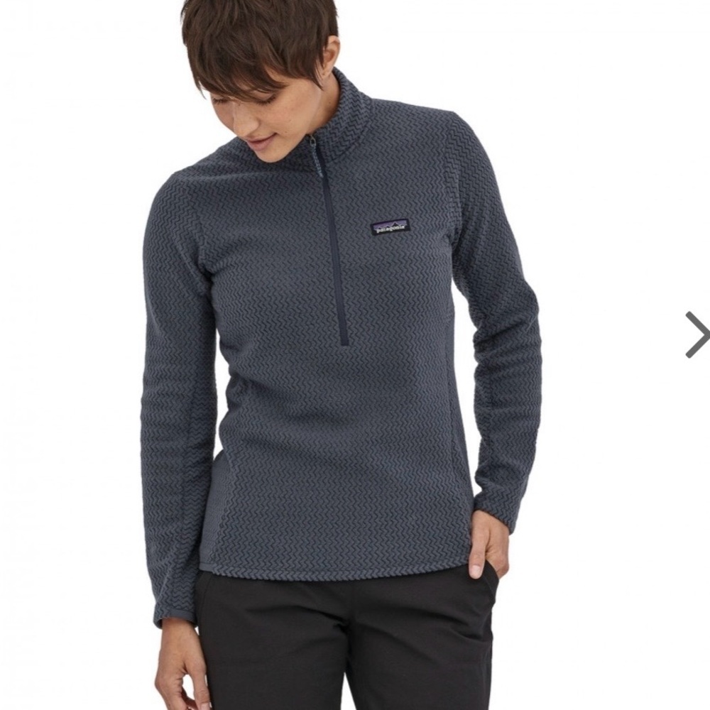 Patagonia Women's Charcoal Cowl Neck Sweater - Picture 2 of 7